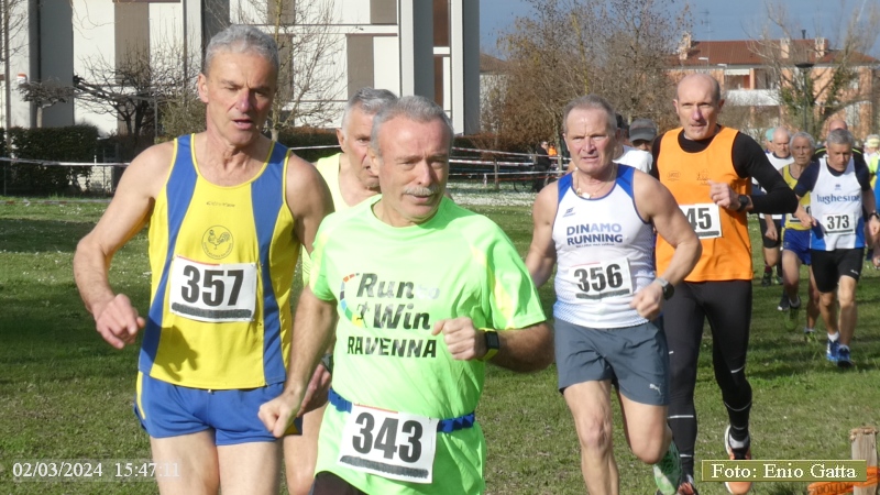 Lugo: Cross Provinciale UISP 2024 - prova 3 di 6 - 02 marzo 2024